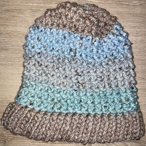 Multicolored Knit Beanie